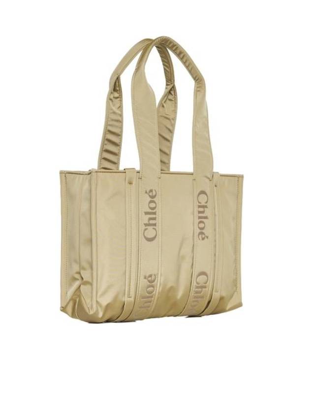 Woody Medium Tote Bag Hot Sand - CHLOE - BALAAN 3