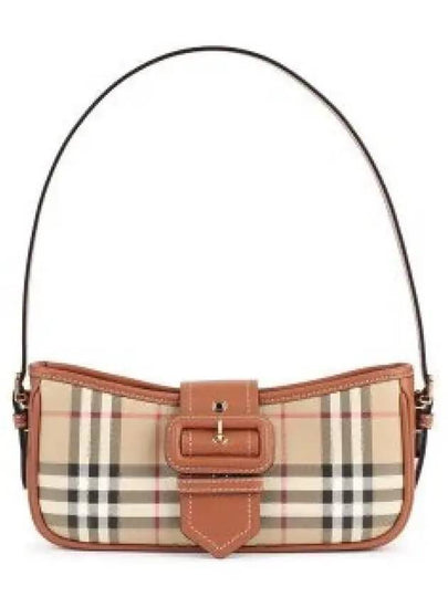 Check Shoulder Bag Brown - BURBERRY - BALAAN 2