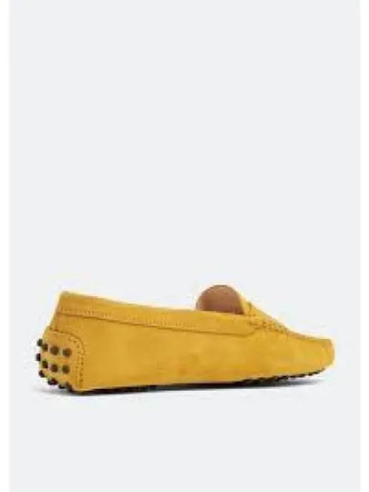 Gommino Suede Driving Shoes Yellow - TOD'S - BALAAN 2