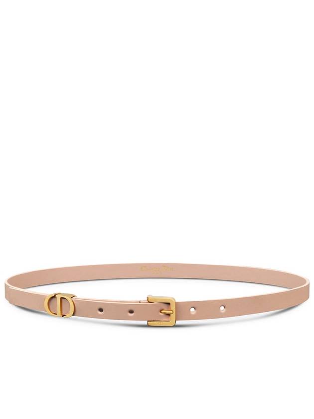 30 Montaigne 15MM Loop Ultrasoft Calfskin Belt Pink - DIOR - BALAAN 2