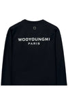 Back logo long sleeve t shirt black - WOOYOUNGMI - BALAAN 6