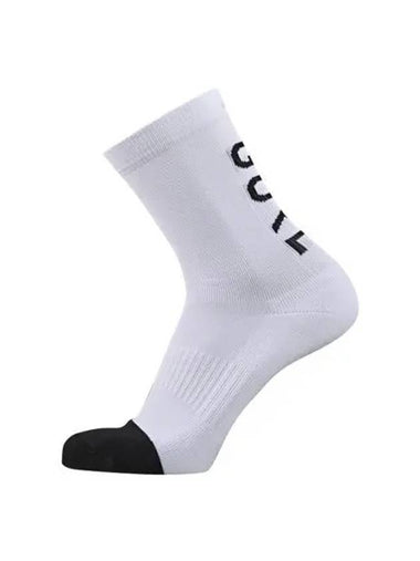 GOREWEAR M Mid Brand Sock White 6 Inch Sports Socks - GOGORR - BALAAN 1