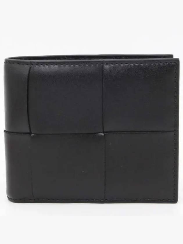 Intrecciato Half Wallet Black - BOTTEGA VENETA - BALAAN 2