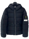 Seamless Tunnel Nylon Down Padding Black - STONE ISLAND - BALAAN 2