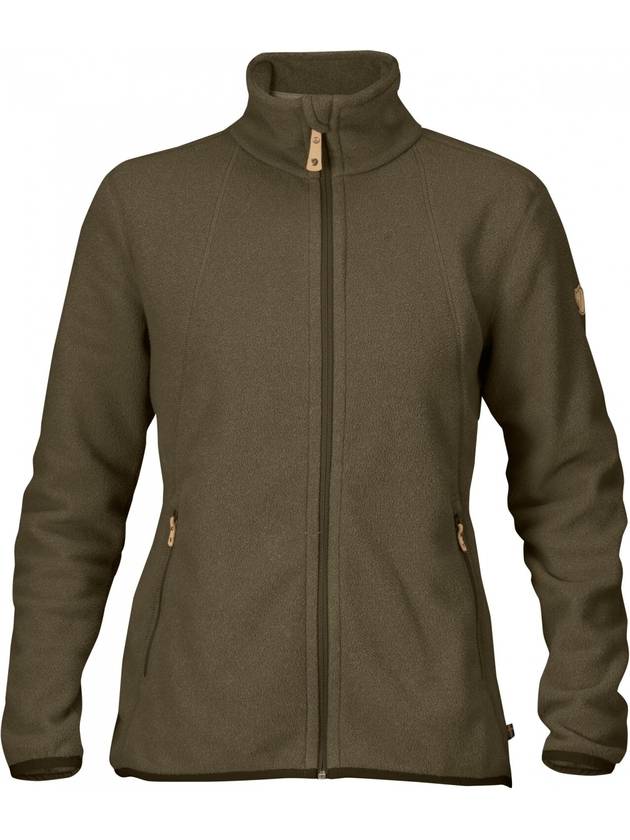 STINA FLEECE W DARK OLIVE - FJALL RAVEN - BALAAN 1