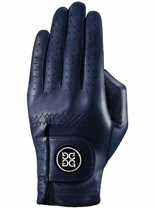 Circle GS Logo Leather Golf Gloves Navy - G/FORE - BALAAN 2