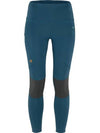 Women's Abisko Trekking Tights Pro Indigo Blue - FJALL RAVEN - BALAAN 2