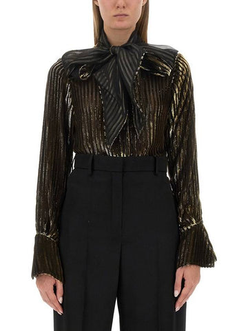 VELVET BLOUSE - NINA RICCI - BALAAN 1