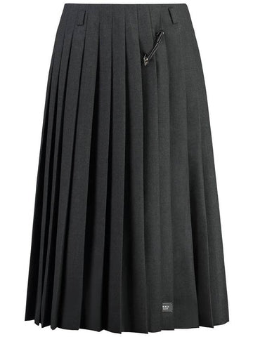 Prada Pleated Skirt - PRADA - BALAAN 1