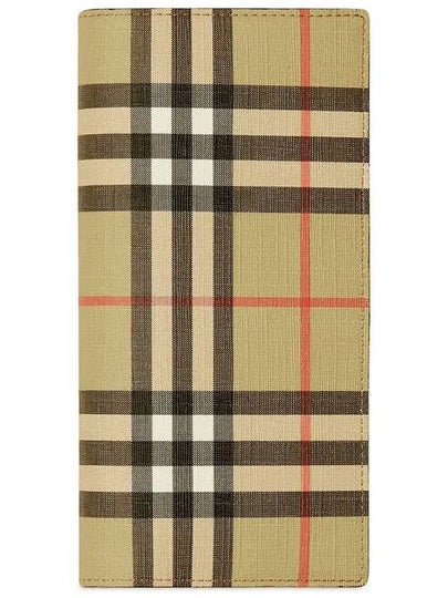 Cavendish Vintage Check Long Wallet Beige - BURBERRY - BALAAN 2