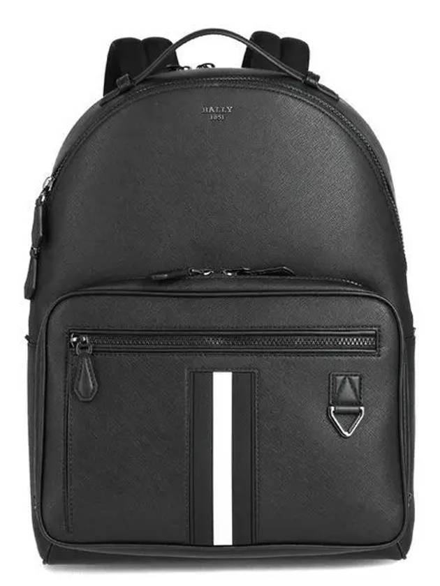 Maverick Logo Backpack Black - BALLY - BALAAN 2