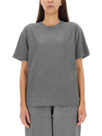 glitter decorated t-shirt 4CC3231415 - ALEXANDER WANG - BALAAN 2