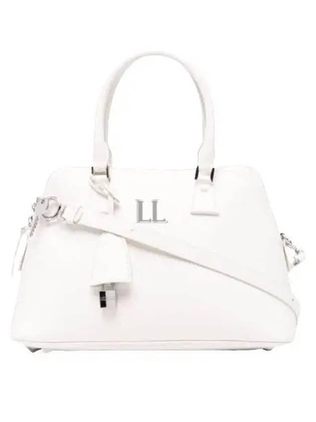 5AC Medium Tote Bag White - MAISON MARGIELA - BALAAN 2