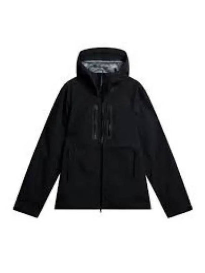 Nikoli Utility Hooded Zip-Up Jacket Black - J.LINDEBERG - BALAAN 2