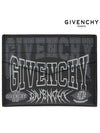 Multi logo leather card wallet charcoal black BK6099K1P1 028 - GIVENCHY - BALAAN 3