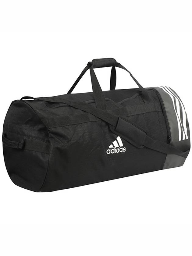 3 Stripes Wheeled XL Duffel Bag Black - ADIDAS - BALAAN 1