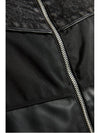 L Leopol Panelled Leather Jacket Black - DIESEL - BALAAN 6