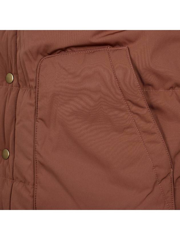 Men's Reversible Bivy Down Vest Brown - PATAGONIA - BALAAN 9