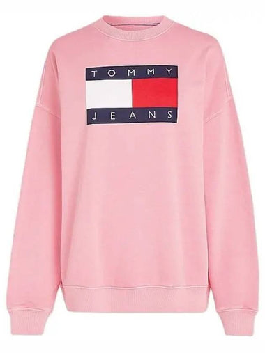 JEANS FLAG CREW NECK DW18623 THA Tommy sweatshirt - TOMMY HILFIGER - BALAAN 1