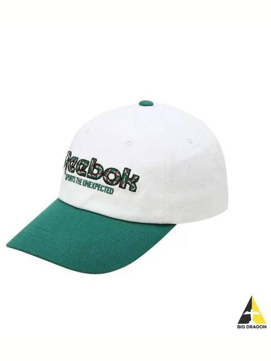 Mosaic Wide Ball Cap Green - REEBOK - BALAAN 1