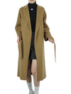 Max Mara Esturia Women s Wool Coat Camel 2429016131600 045 - S MAX MARA - BALAAN 3