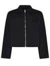 Puffer Blouson Tech Nylon Zip Up Jacket Black - BOTTEGA VENETA - BALAAN 2