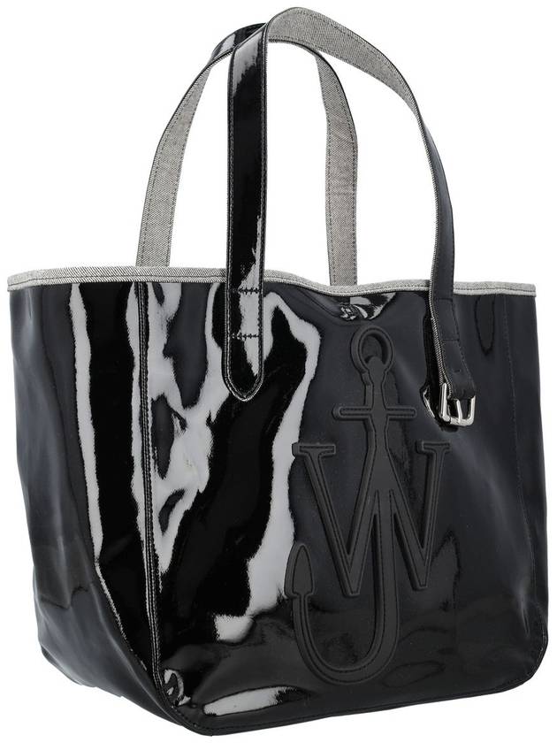 Coated Denim Belt Tote Bag Black - JW ANDERSON - BALAAN 3