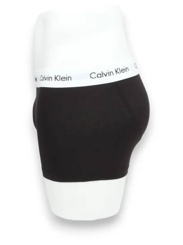 Low Rise Briefs 3 Pack Black - CALVIN KLEIN - BALAAN 5