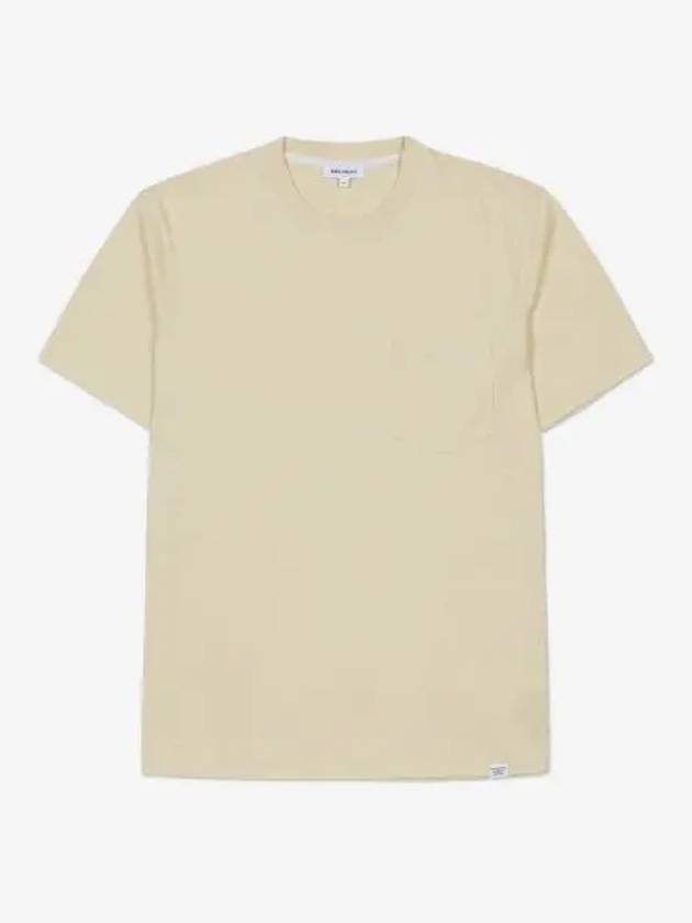 Johannes Standard Pocket Short Sleeve T Shirt Sunwashed Yellow N0105538056 - NORSE PROJECTS - BALAAN 1