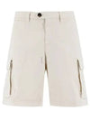 Bermuda Shorts Offwhite - BRUNELLO CUCINELLI - BALAAN 2