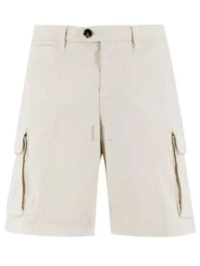 Bermuda Shorts Offwhite - BRUNELLO CUCINELLI - BALAAN 2