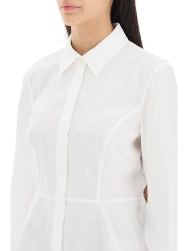 Poplin Shirt White - TORY BURCH - BALAAN 5