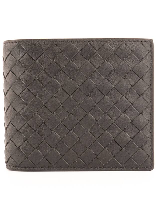 Intrecciato Weaving Half Wallet Espresso - BOTTEGA VENETA - BALAAN 2