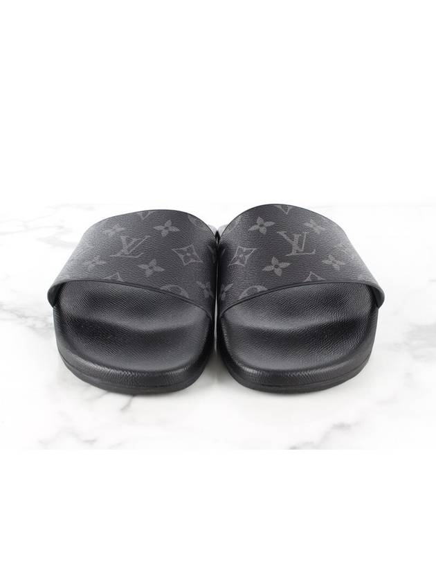 LV Monogram Eclipse Slippers Black 9 280 - LOUIS VUITTON - BALAAN 2