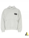 Logo Tape Hoodie White - BALENCIAGA - BALAAN 2