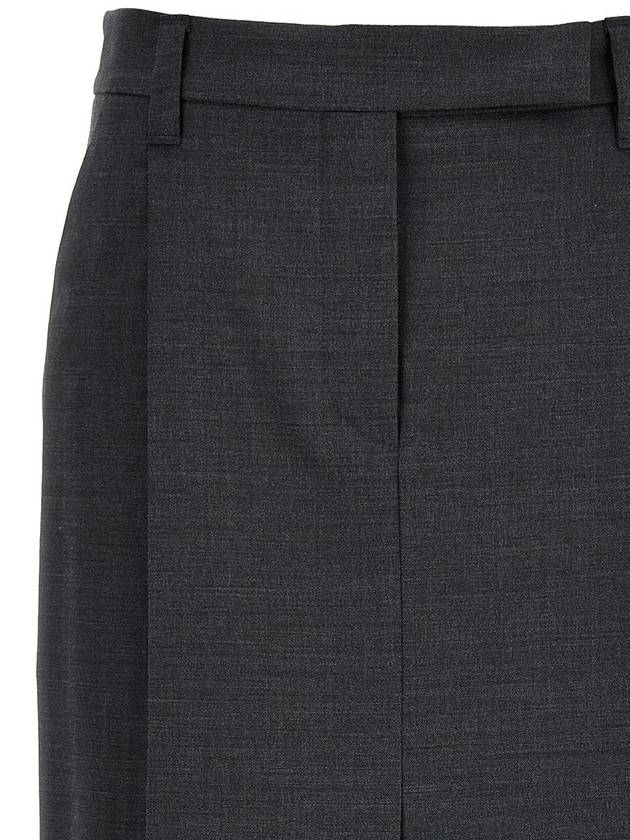 Brunello Cucinelli Skirt With Front Pleats - BRUNELLO CUCINELLI - BALAAN 3