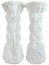 Pre order delivery on December 6th Padded banding leg warmers WHITE - MONBIRDIE GOLF - BALAAN 3