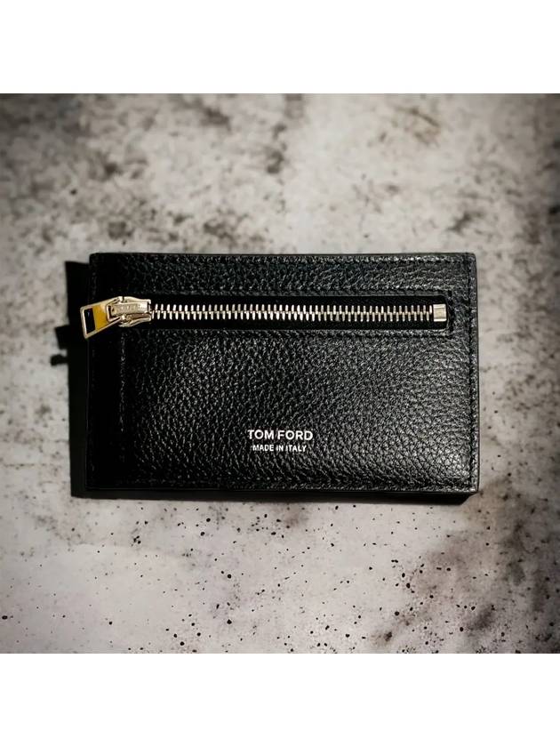 Men's Black Flap Card Holder Y0354LCL158S 1N001 - TOM FORD - BALAAN 3