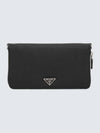 Saffiano Strap Pouch Black 2ML051 - PRADA - BALAAN 2