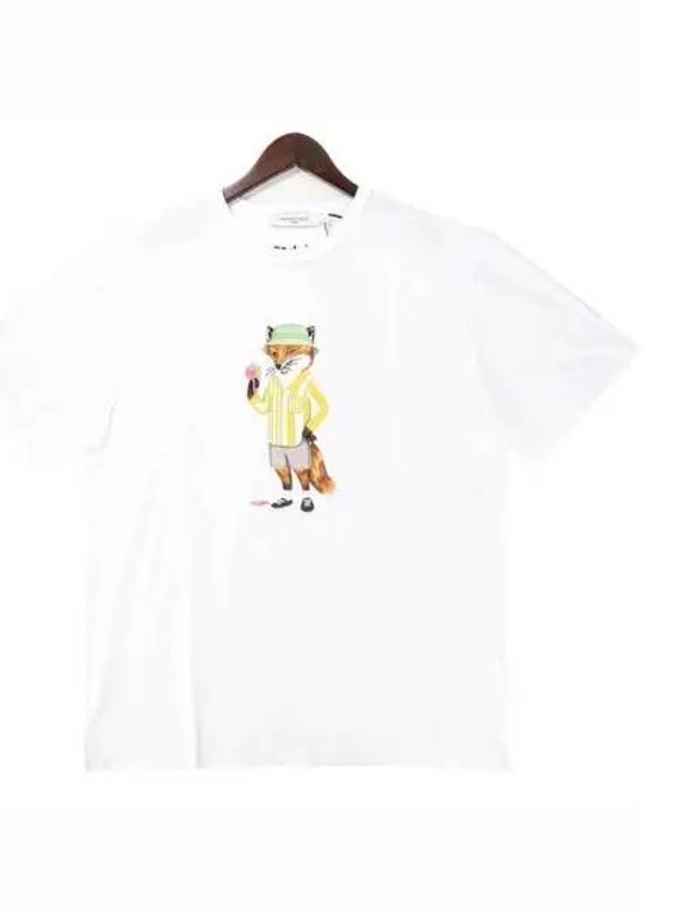 Men s Dressed Fox Short Sleeve T Shirt 270360 - MAISON KITSUNE - BALAAN 1