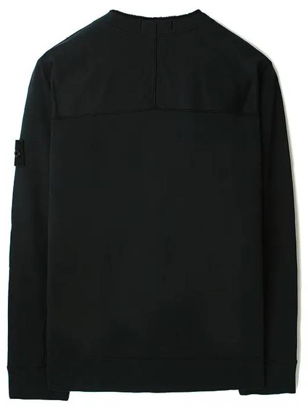 Compass Badge Sweatshirt Black - STONE ISLAND - BALAAN 3