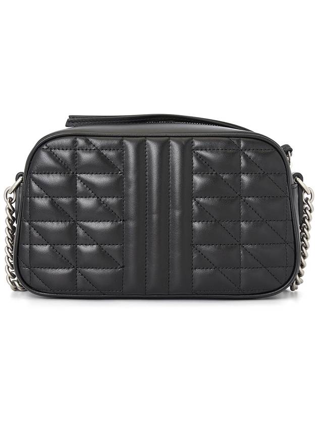 GG Marmont Small Leather Cross Bag Black - GUCCI - BALAAN 5