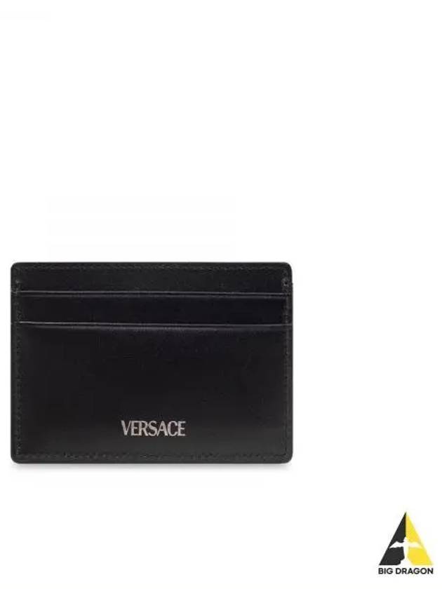 Barocco Athena Jacquard Card Wallet Black - VERSACE - BALAAN 2