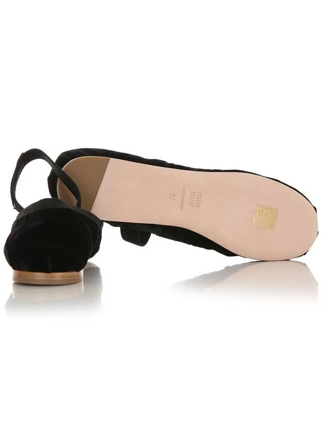 Velvet Ballerina Black - MIU MIU - BALAAN 3