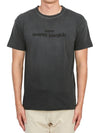 Reverse Logo Short Sleeve T-Shirt Washed Black - MAISON MARGIELA - BALAAN 4