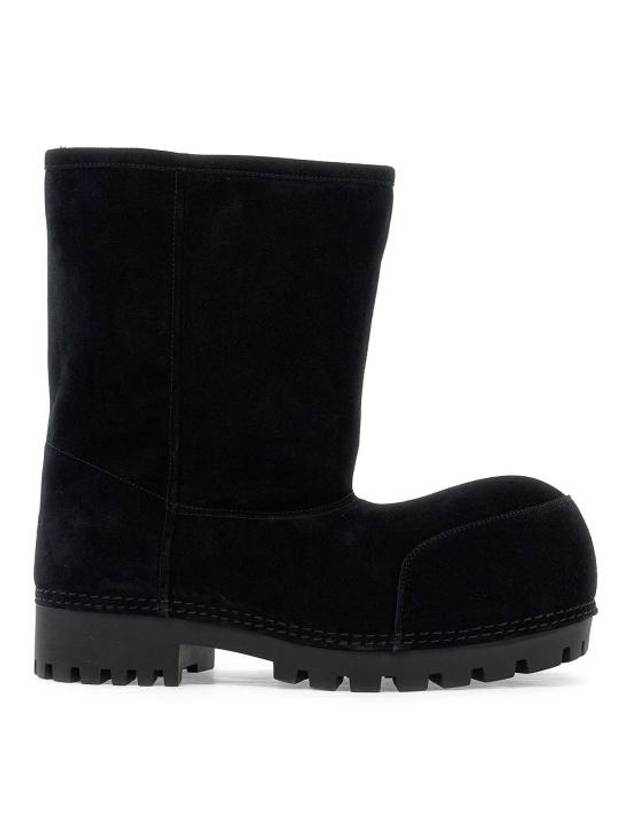 Alaska Fur Low Winter Boots Black - BALENCIAGA - BALAAN 2