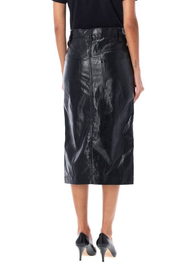 Angel midi H line skirt black - ISABEL MARANT ETOILE - BALAAN 3