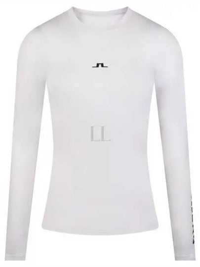 Women's Tekla Crew Neck Long Sleeve T-Shirt White - J.LINDEBERG - BALAAN 2