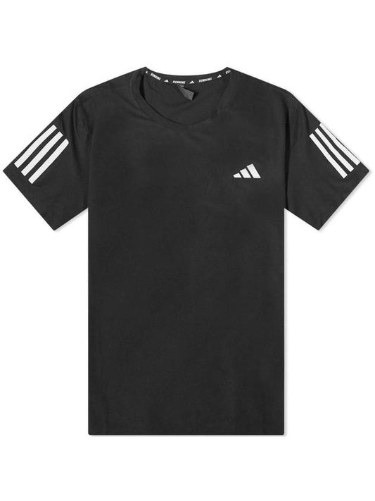 Own The Run Basic Short Sleeve T-Shirt Black - ADIDAS - BALAAN 1