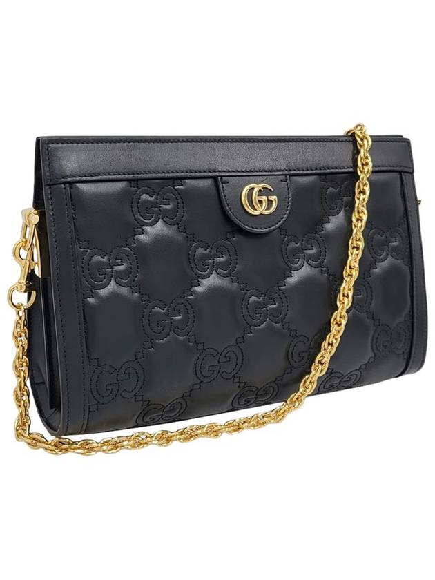 Women s 702200 GG Matelasse Black Leather Small Shoulder Bag - GUCCI - BALAAN 2